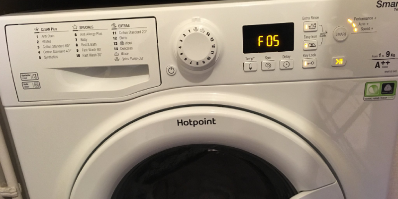 Hotpoint washing machine error codes