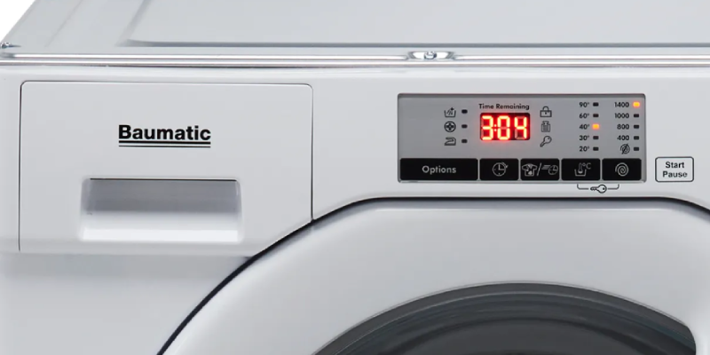 Baumatic washing machine error codes