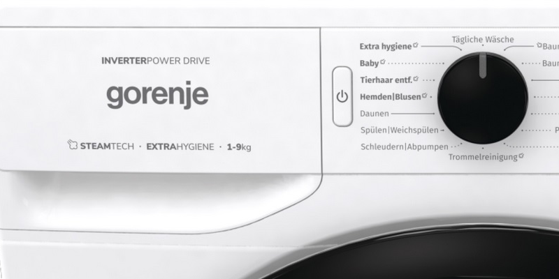 Gorenje washing machine error codes
