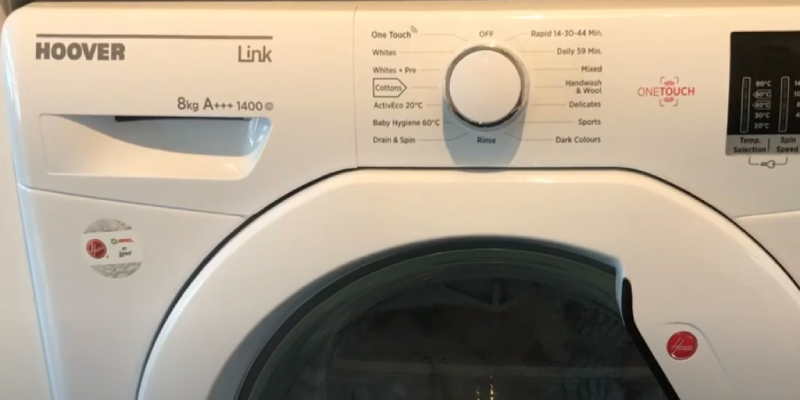 Hoover washing machine error codes