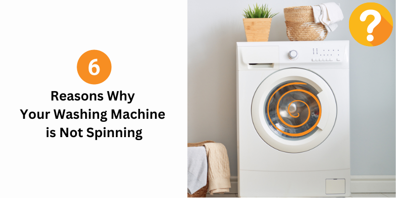 a washing machine that has stopped spinning
