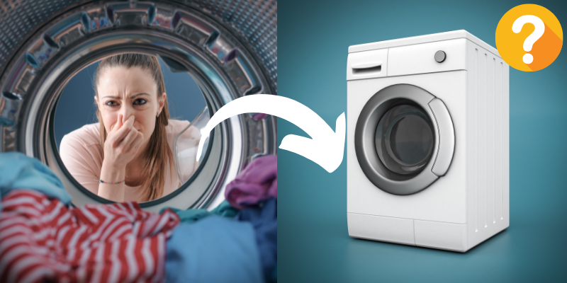 washing machine with smelly drum